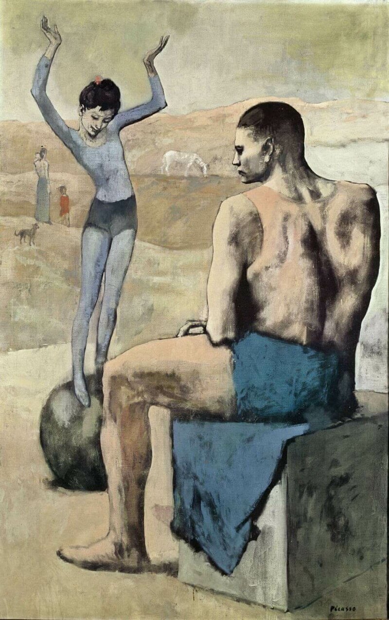 «Девочка на шаре», Пабло Пикассо