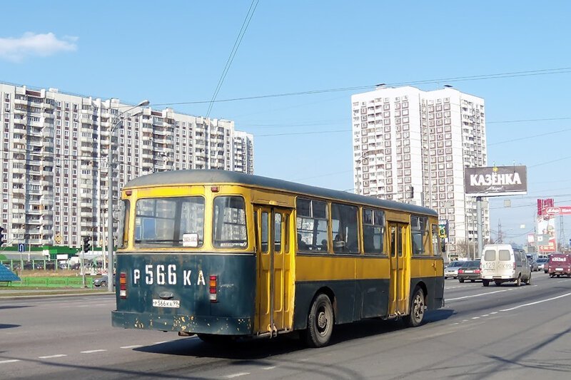 ЛиАЗ-677: Последние труженики столицы