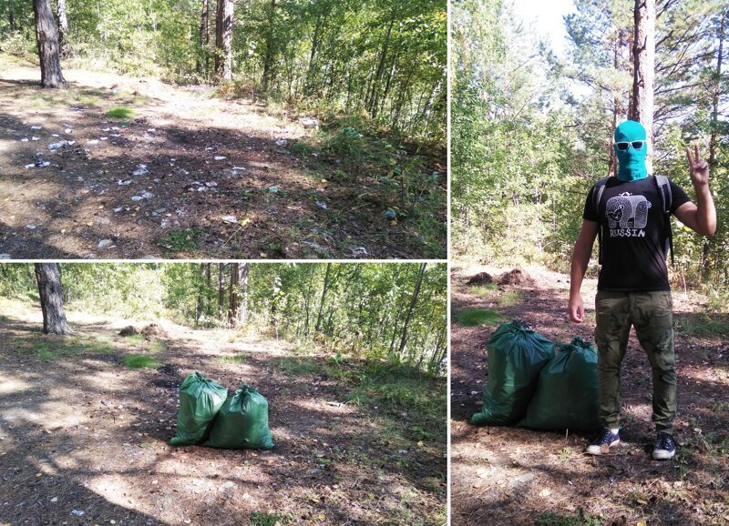 Артур Матис-Сиразеев, Чистомэн из Челябинска, очищает города от бытового мусора