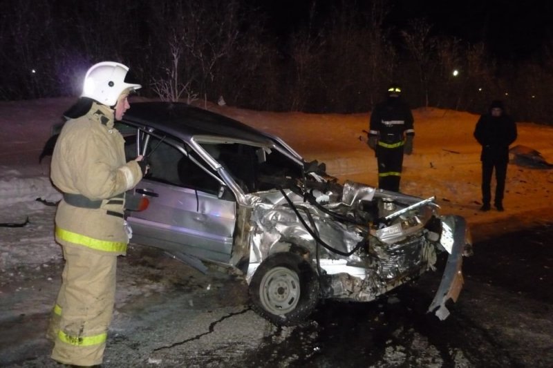Авария дня. ДТП в Усинске унесло жизнь молодого водителя
