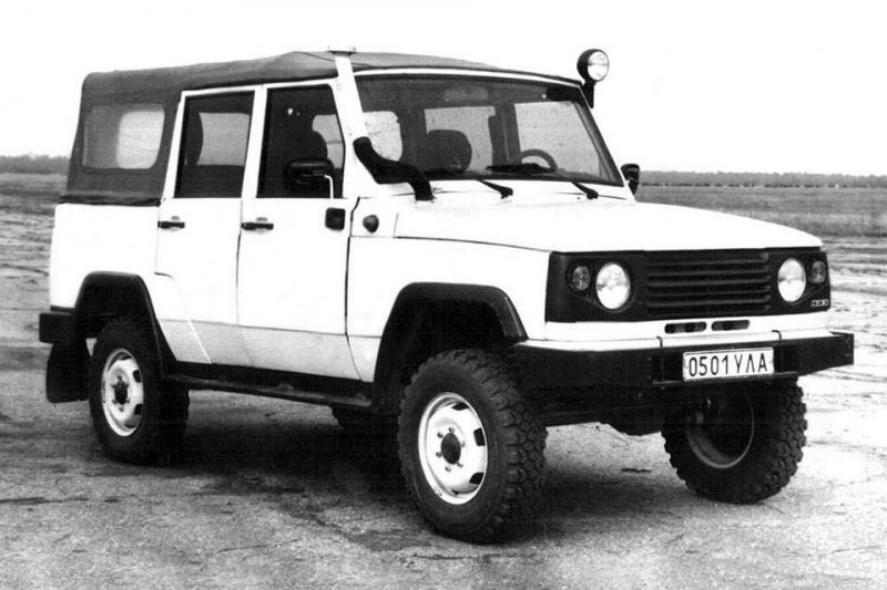 Опытный внедорожник УАЗ-3172, 1991 год