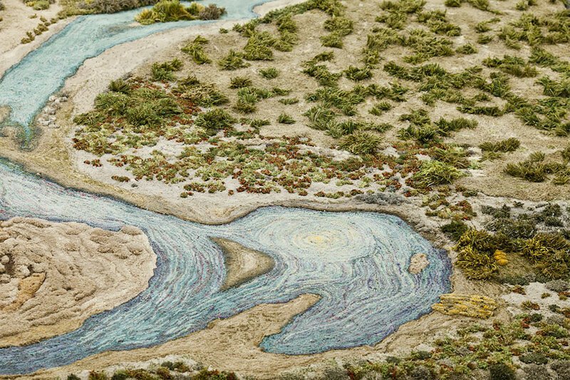 Долой типичные ковры: аргентинка мастерит ковры в виде природного ландшафта