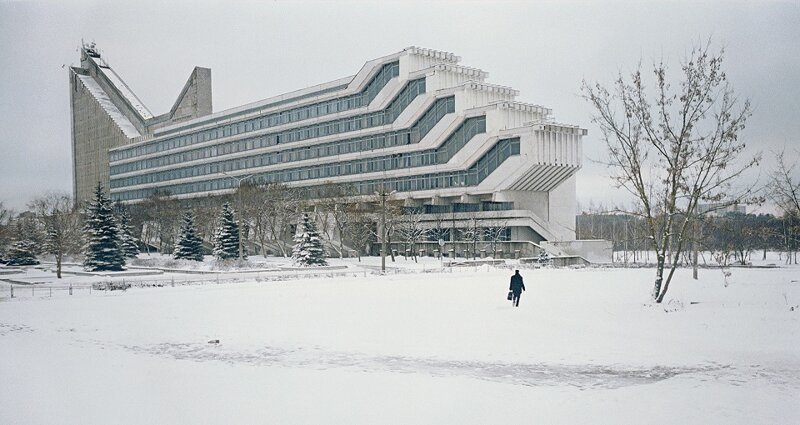 Политехнический институт в Минске, Беларусь СССР, архитектура, интересное, фотографии