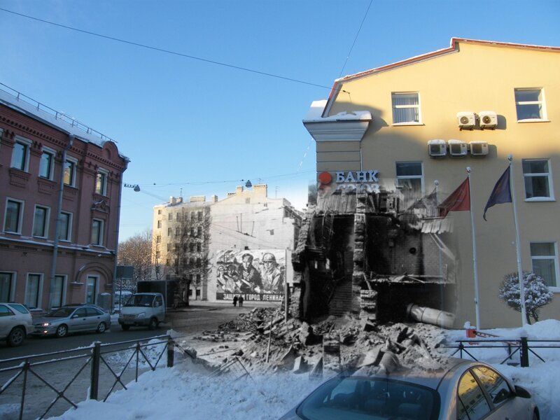 Ленинград 1942-2010 Петроградская сторона. Кронверкская улица 13