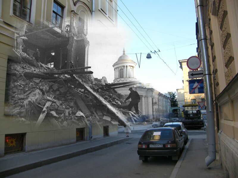 Ленинград 1942-2009 Фурштатская улица 12