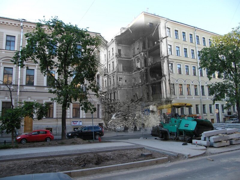 Ленинград 1942-2009 Фурштатская улица12 