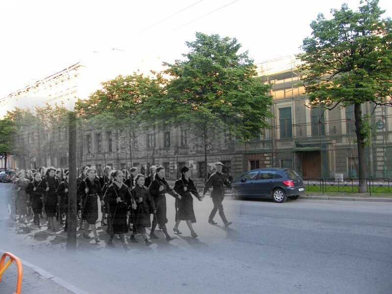 Ленинград 1942-2009 улица Чайковского 