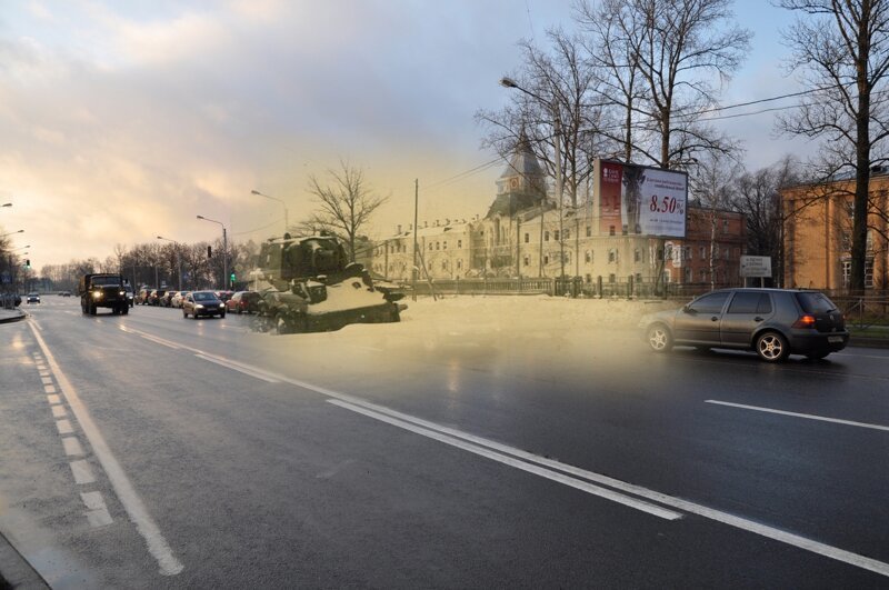 Ленинград 1941-2011 Петергофское шоссе. Трагедия 124-й танковой бригады