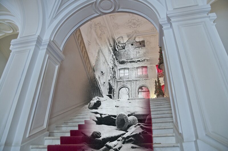 Пушкин 1944-2016 Екатерининский дворец. Парадная лестница 