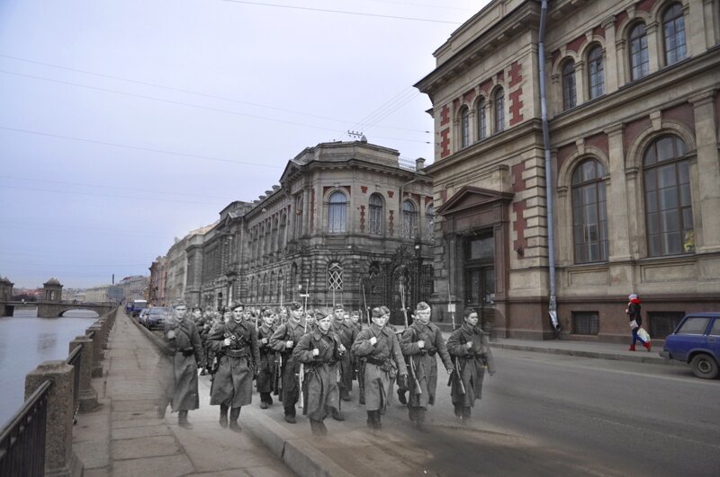 Ленинград 1941-2013. Фонтанка, 76 