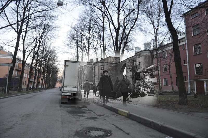 Ленинград 1941-2013.Тракторная улица 