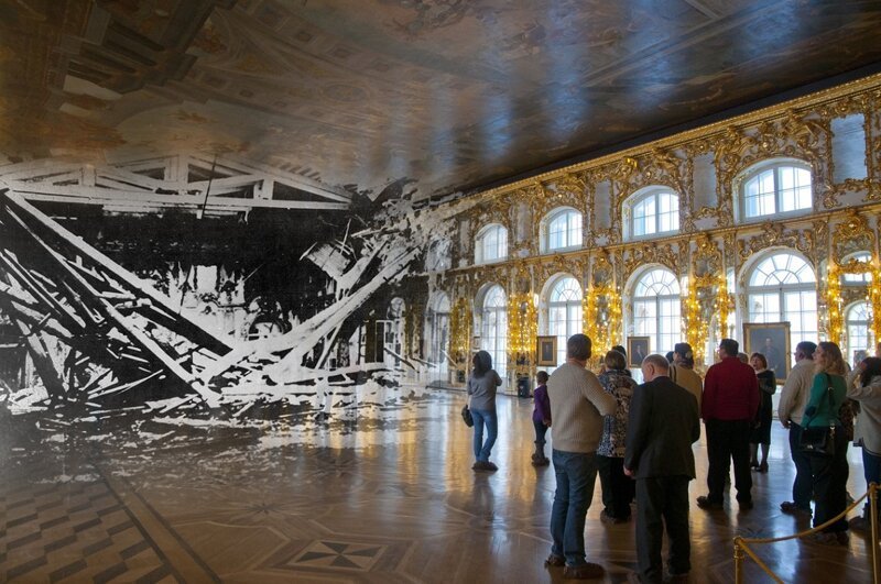 Пушкин 1944-2016 Екатерининский дворец. Большой зал 