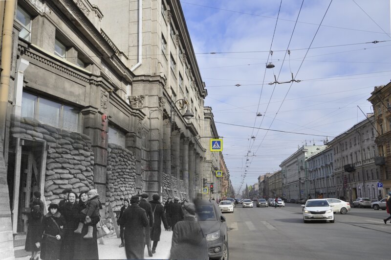 Ленинград 1941 - Санкт-Петербург 2018. Литейный 53 