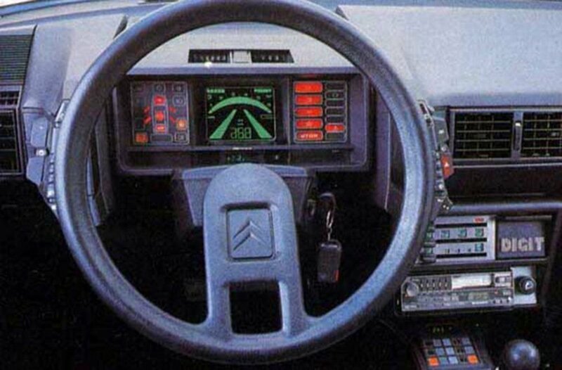 Следующим стал Citroen BX Digit 1985 года
