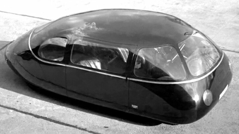 Аэродинамический 38-сильный автомобиль Schlörwagen конструкции Карла Шлёра