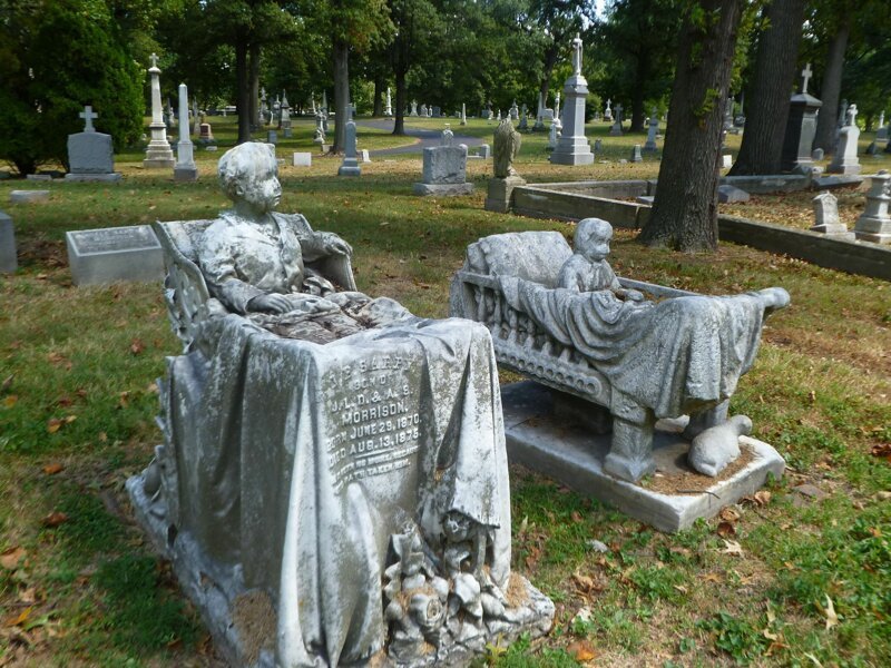 25+ невероятных надгробий: высший уровень кладбищенского искусства