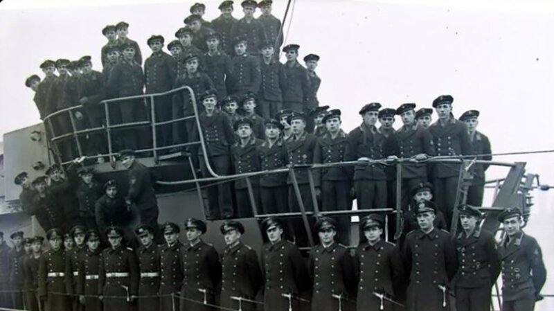 Экипаж подводной лодки U 864. 1943 год