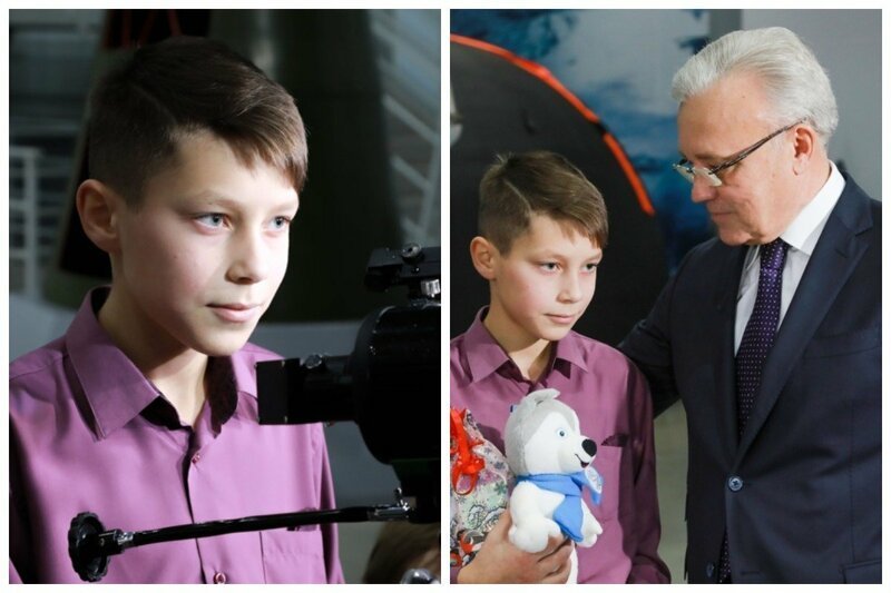 Путин любит дарить подарки. Школьник из Красноярского края стал отличником и получил телескоп от президента
