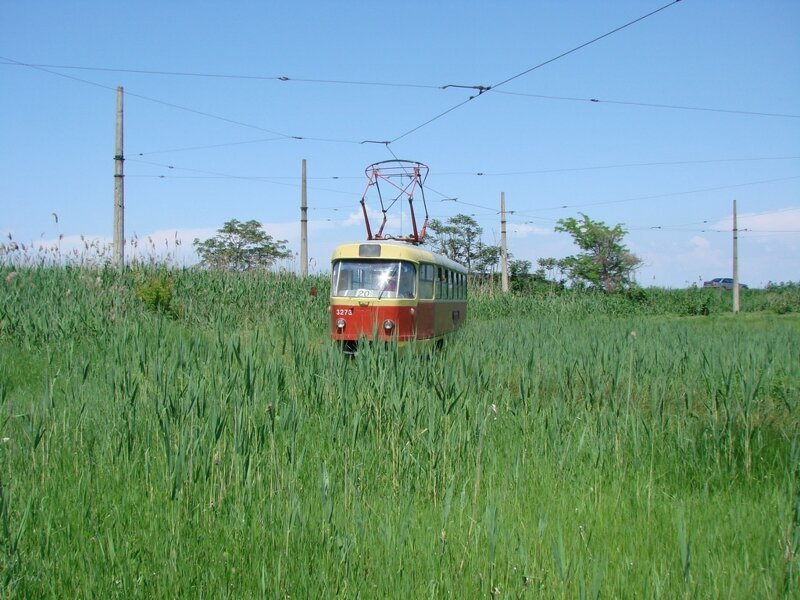 Одесса, "Камышовый" трамвай, Украина