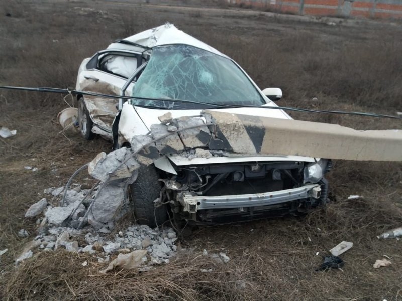Авария дня. Женщина устроила серьезное столкновение в Астраханской области
