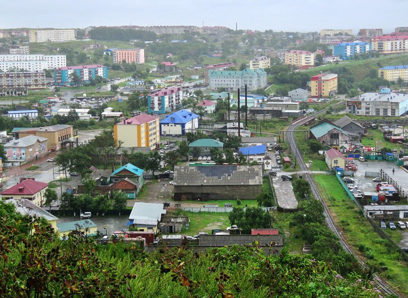 Город корсаков сахалинской области фото
