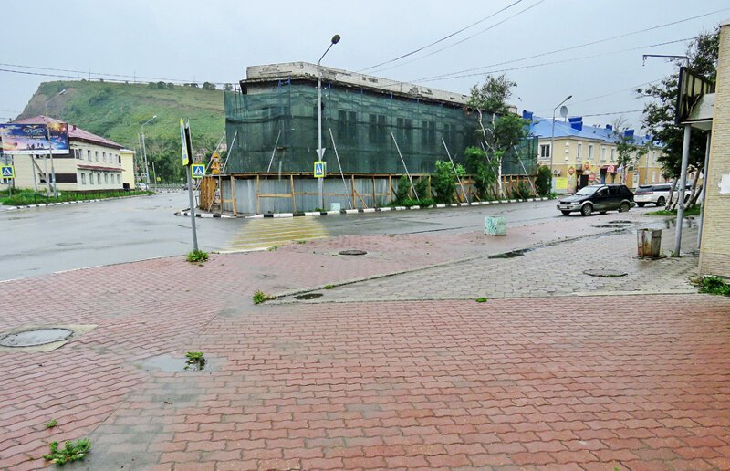 Корсаков (Отомари). Порт у рыбьего хвоста