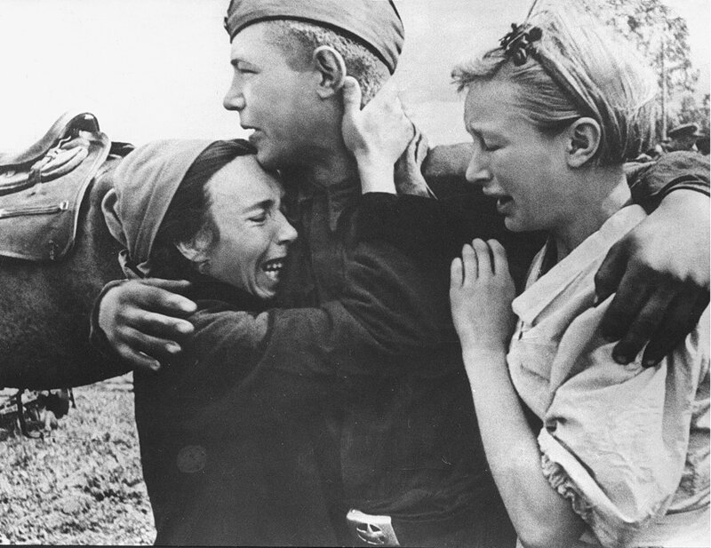 Освобождение города Карачев. 1943.