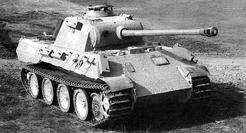 Немецкий тяжелый танк Pz.V Т-5 "Пантера" вов, дуэль, история