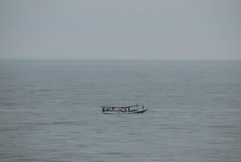 Яванское море с борта круизного лайнера