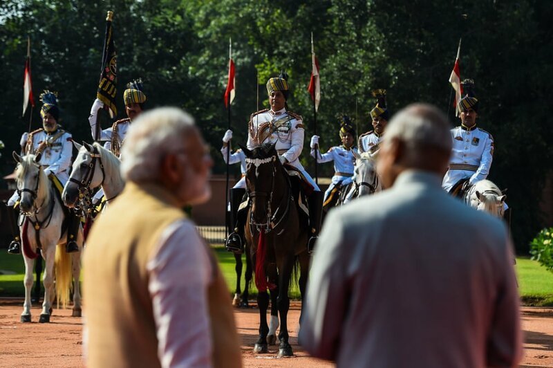 Фоторепортаж: военная элита Индии во время празднования Дня Республики
