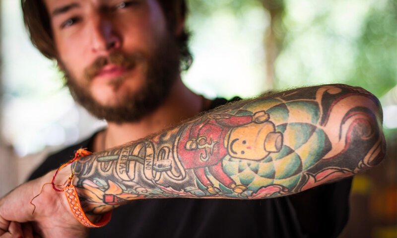 Любители татуировок склонны к психическим заболеваниям