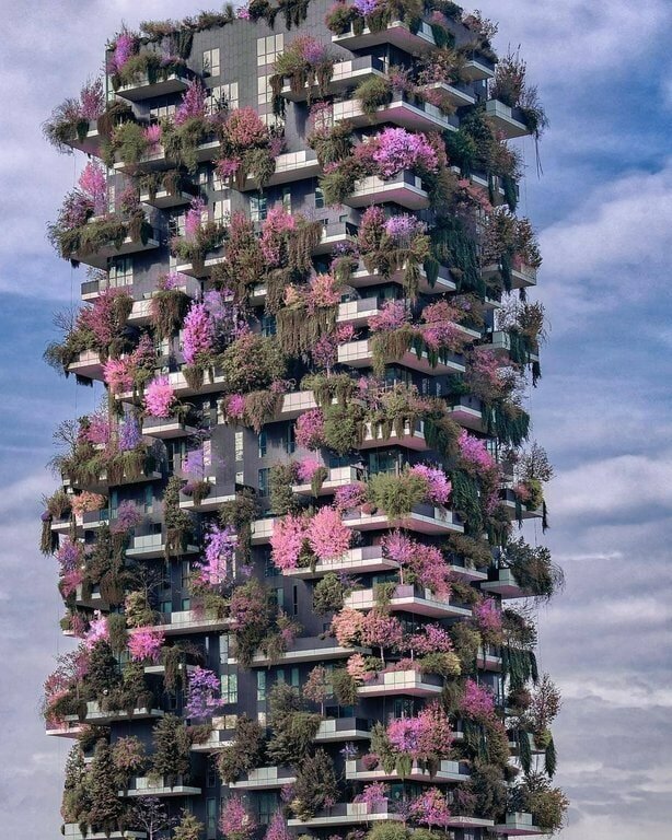 Жилой комплекс «Вертикальный лес», Милан