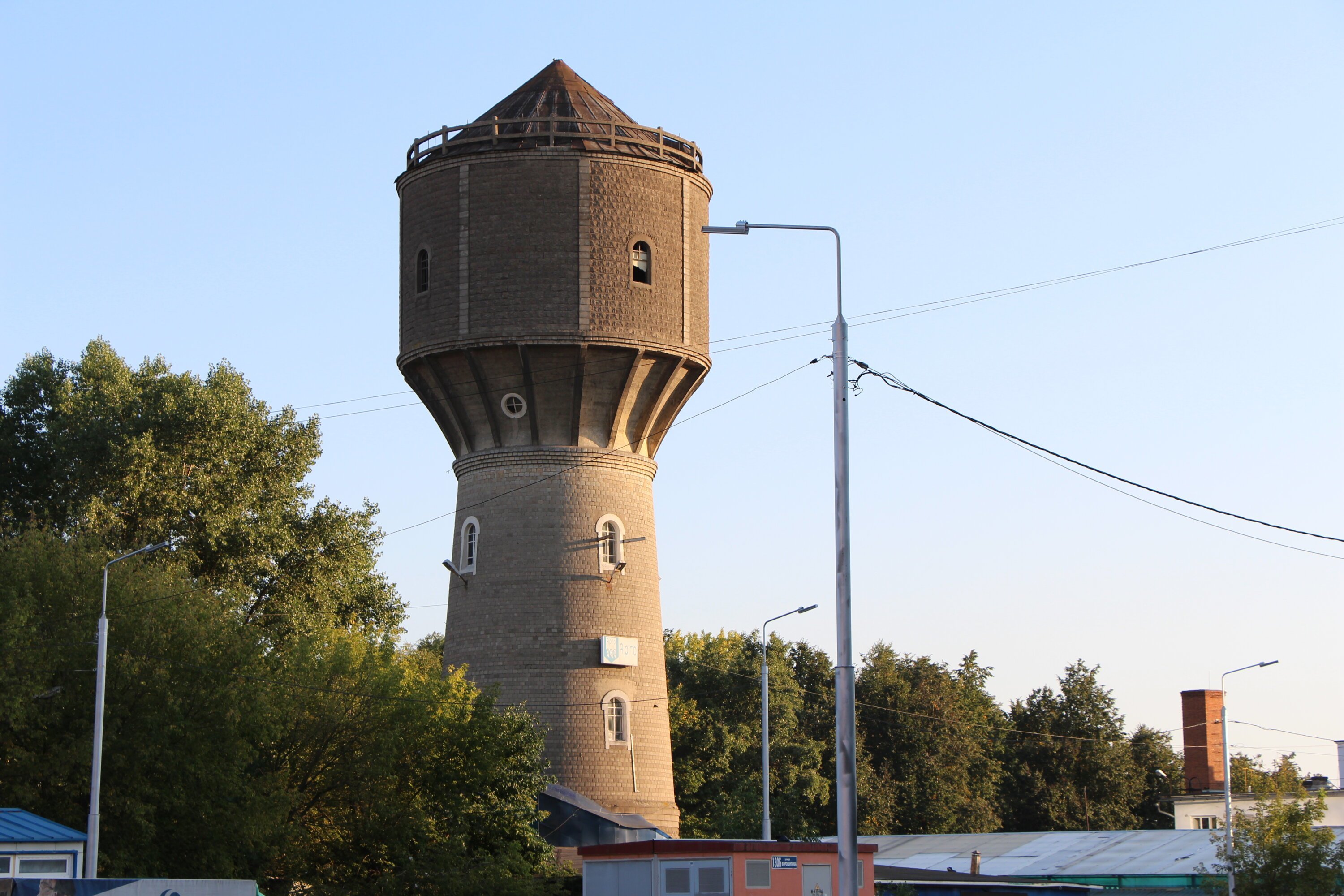 водонапорная башня кольчугино