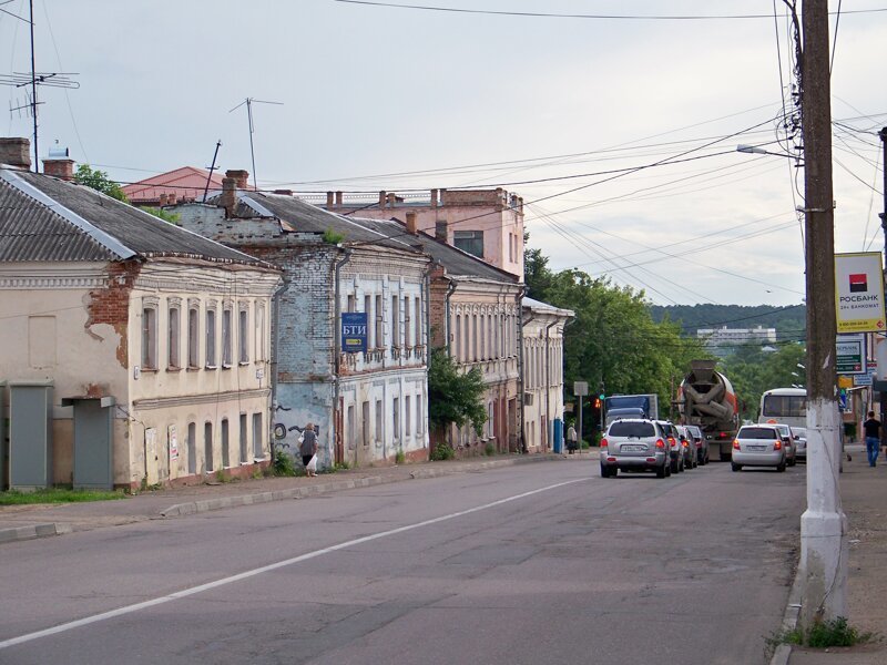 В Серпухове расположено значительное количество старых дореволюционных домов