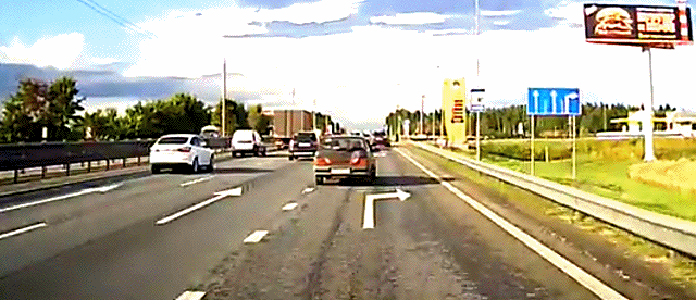 Аварии в gif'ках