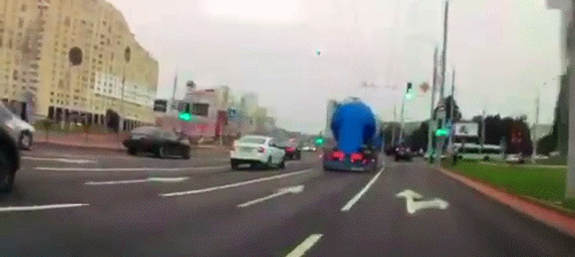 Аварии в gif'ках