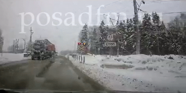 Аварии в gif'ках