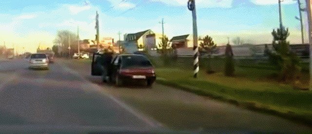 Аварии в gif'ках