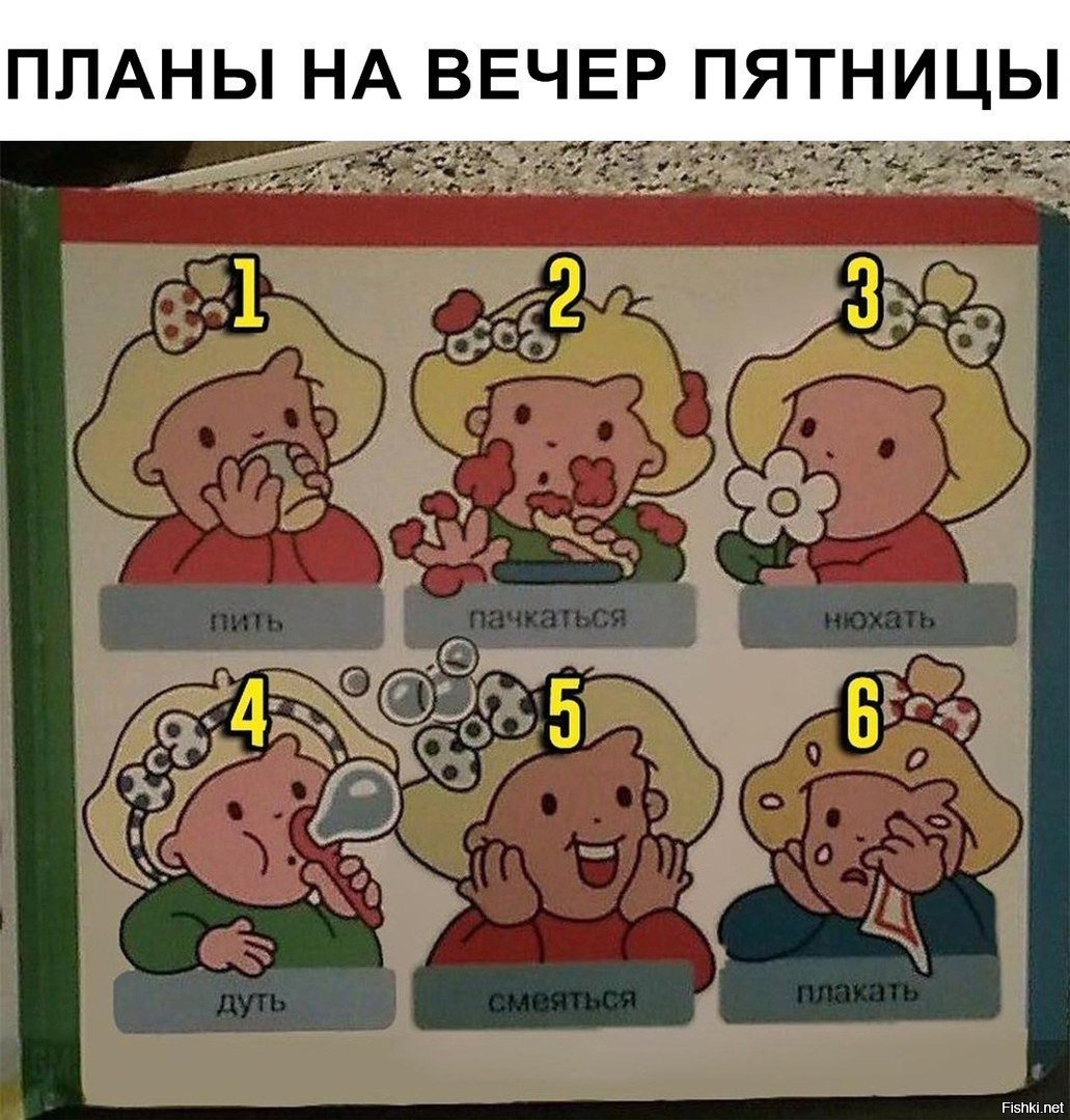 Мои планы на пятницу