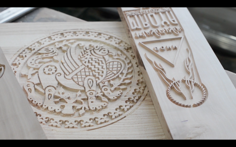 Небольшая история по созданию деревянных штампов (набоек)