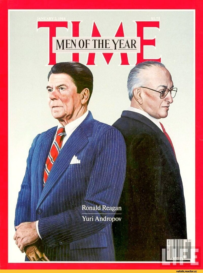 Обложка журнала "Time" за 1983 год