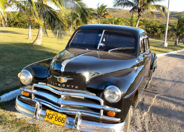 Кубинские ретро автомобили