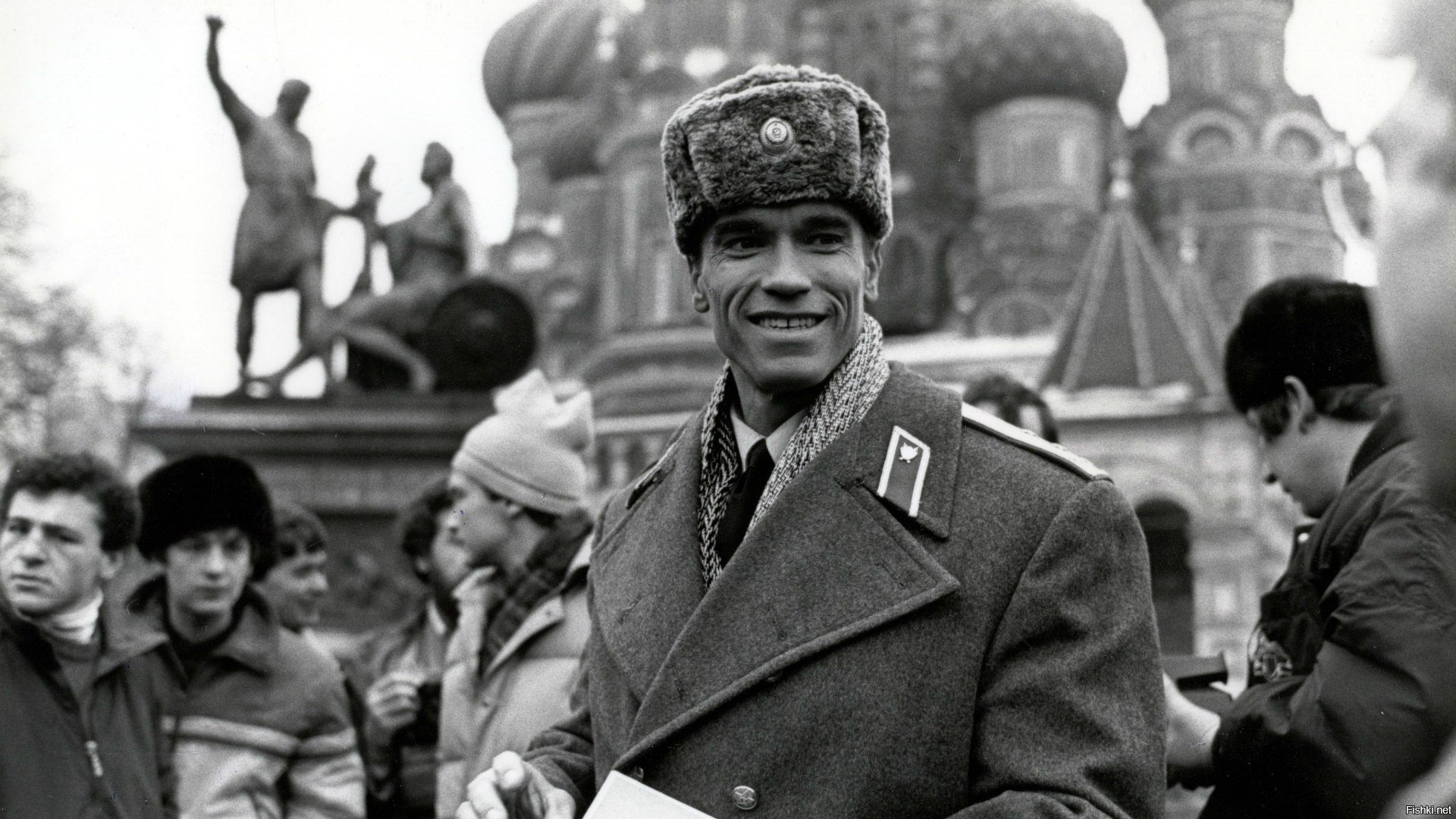 Арнольд Шварценеггер на красной площади