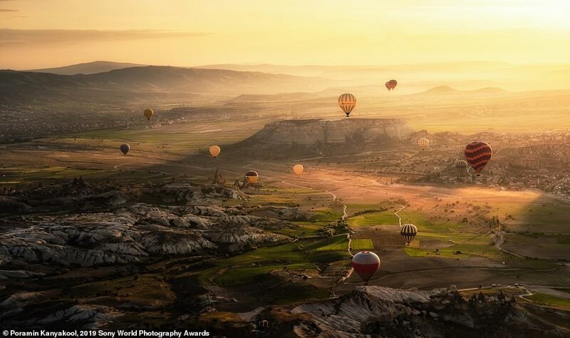 Воздушные шары над Каппадокией. Порамин Каниакул (Таиланд), категория "Путешествия", Открытый конкурс