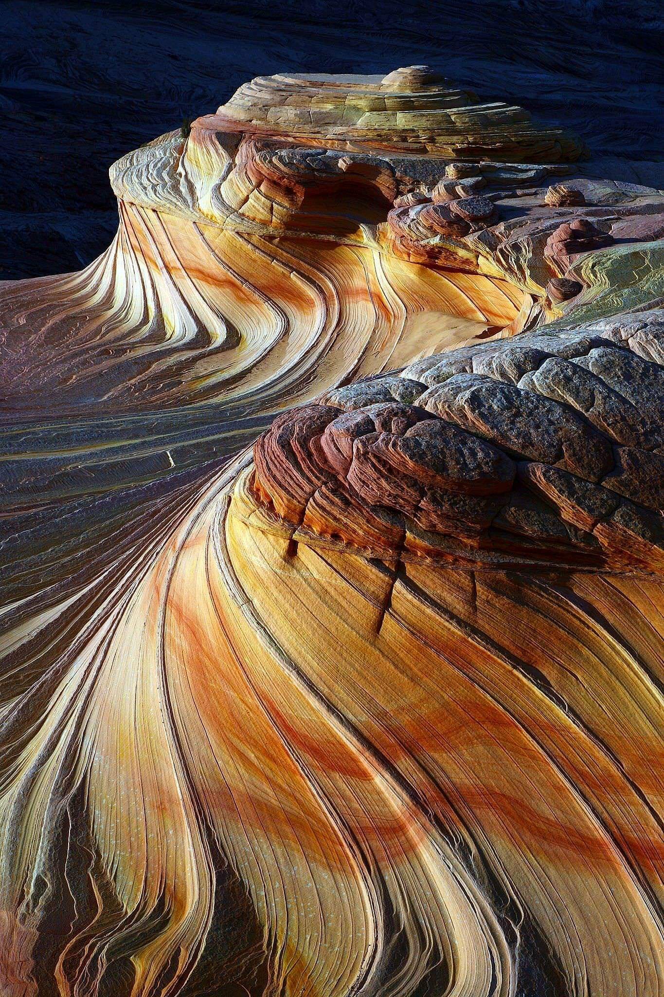 Почти невероятное. Каньон волны Аризона. Скальная формация волна (Аризона,США). Удивительные пейзажи. Природные чудеса.