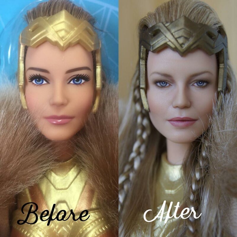 Кукольный макияж до и после thumbnail