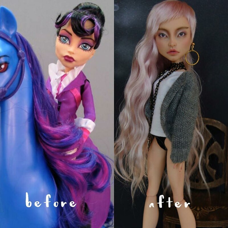 До и после макияжа куклы thumbnail