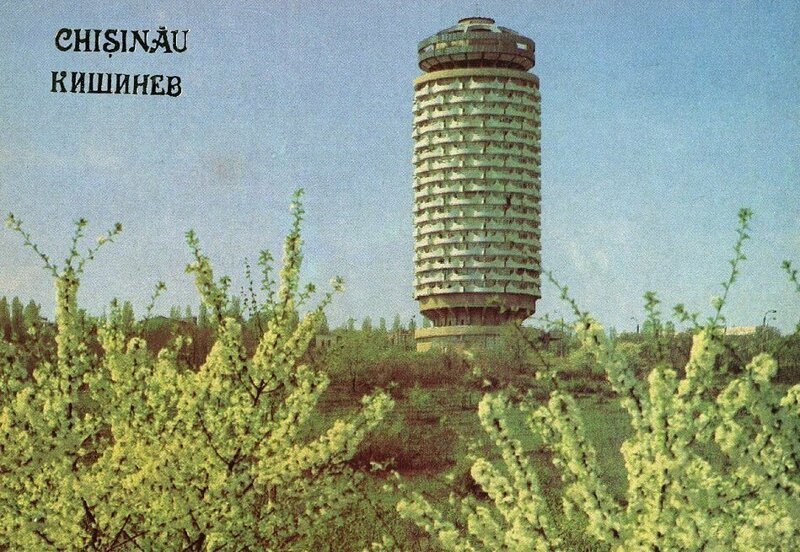 Жилой многоквартирный дом в Кишиневе, Молдова, конец 1970-х