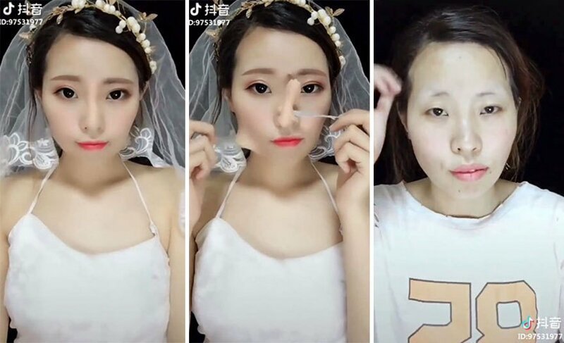 20 невероятных преображений азиаточек: с макияжем и бз