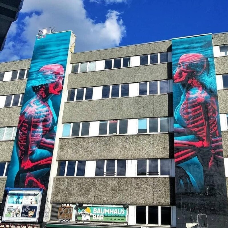 Он был сделан для Berlin Mural Fest